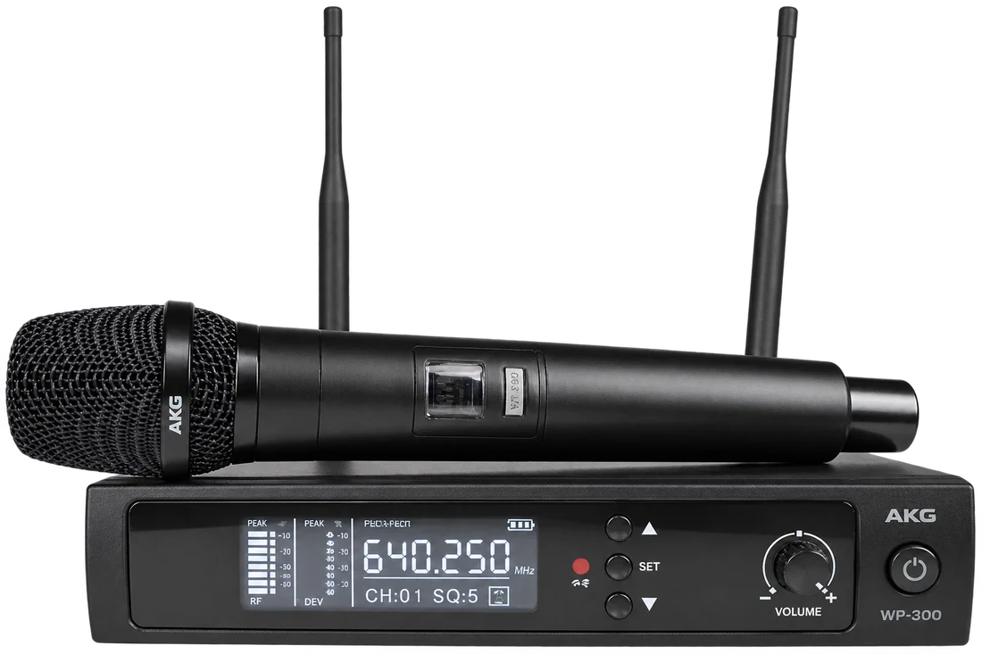 AKG WP-300 handheld wireless microphone system