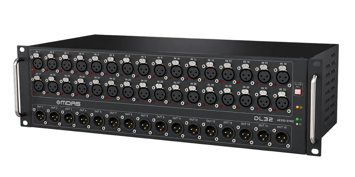 Midas DL32 digital stagebox